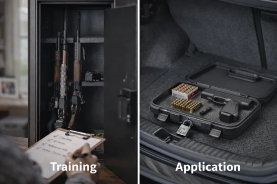 Rules for Storing and Transporting Firearms
