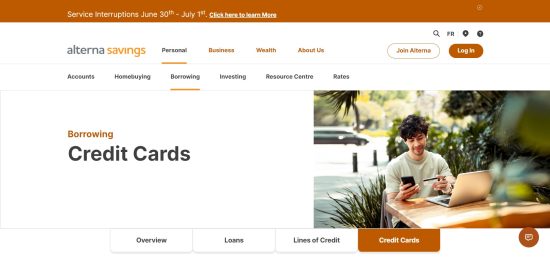 Alterna Savings Cash Back Visa
