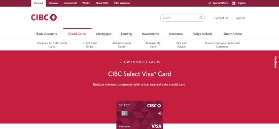 CIBC Select Visa Card