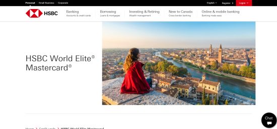HSBC World Elite Mastercard