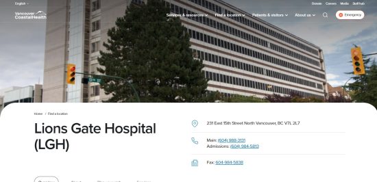 Lions Gate Hospital