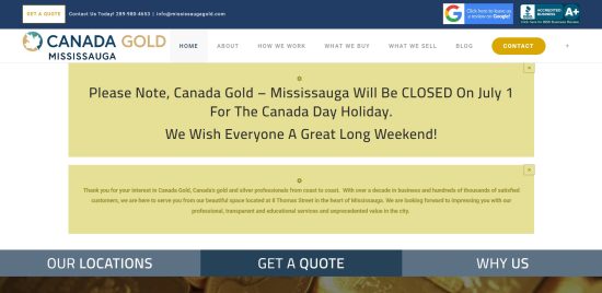 Mississauga Gold
