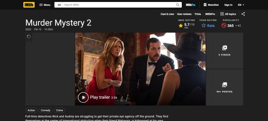 Murder Mystery 2