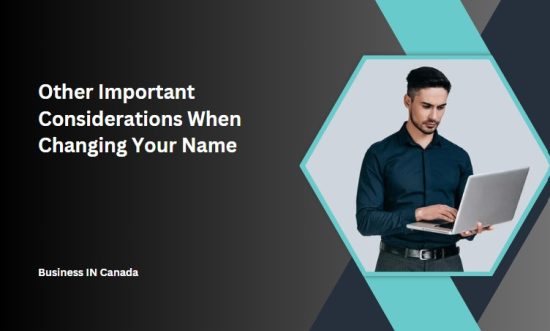 Other Important Considerations When Changing Your Name