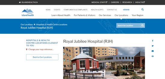 Royal Jubilee Hospital (RJH)
