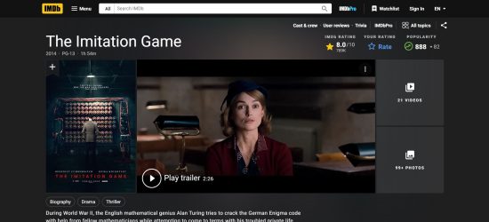 The Imitation Game