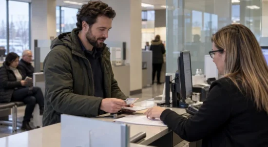 Changing Ontario licence address in person