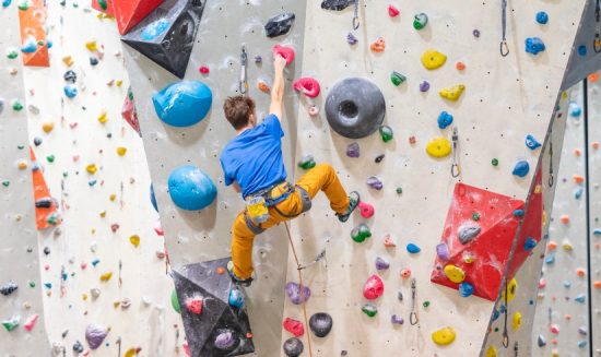 Climb at Hub Climbing