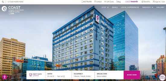 Coast Calgary Downtown Hotel & Suites by APA