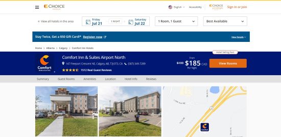 Comfort Inn & Suites Calgary Airport North