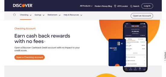 Discover Cashback Debit