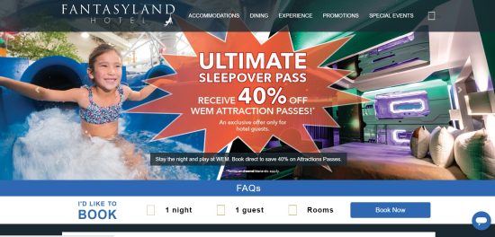 Fantasyland Hotel