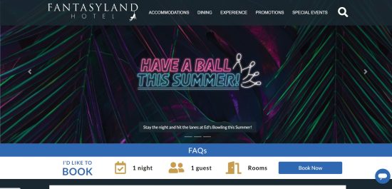 Fantasyland Hotel