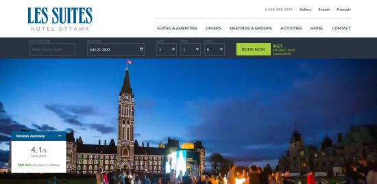Les Suites Hotel Ottawa