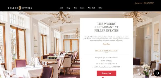Peller Estates Winery And Restaurant