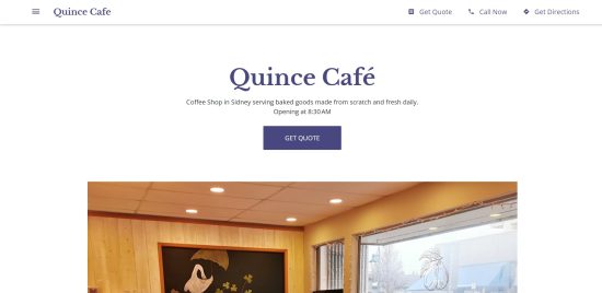 Quince Cafe