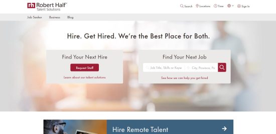 Robert Half Recruiters & Employment Agency