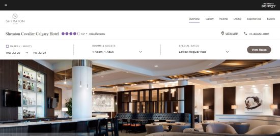 Sheraton Cavalier Calgary Hotel