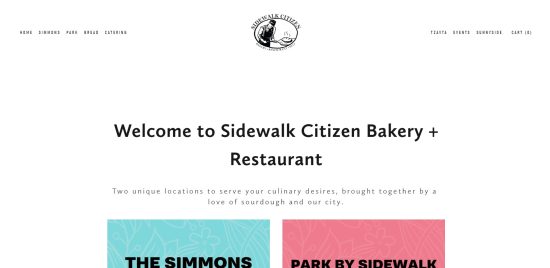 Sidewalk Citizen Bakery