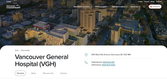 Vancouver General Hospital
