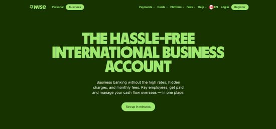 Wise Business Account