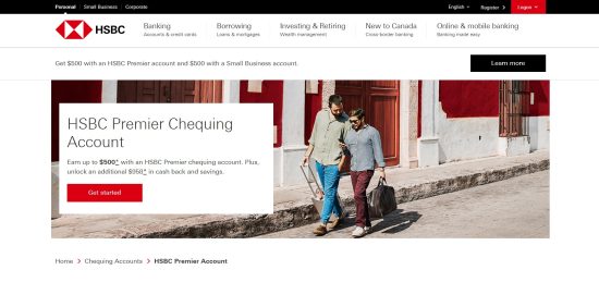 HSBC Premier Checking Account
