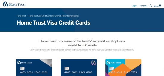 Home Trust Secured Visa Card