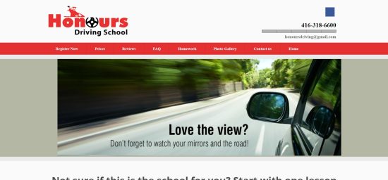 Honours Driving School