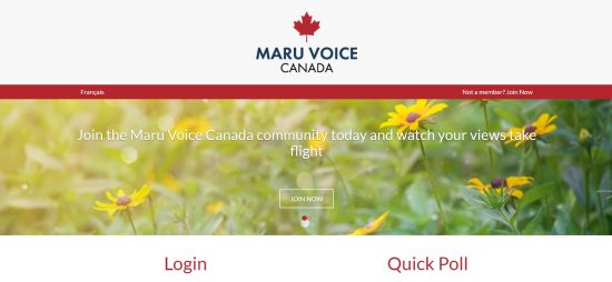 Maru Voice Canada