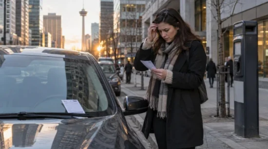 Parking fine increasing over time