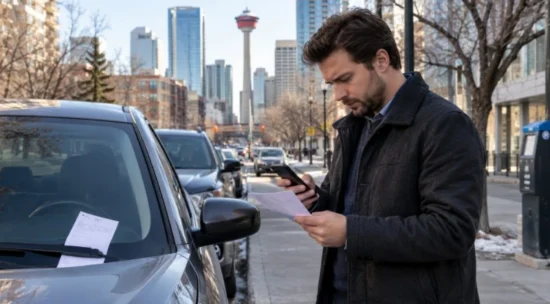Reviewing a parking ticket dispute