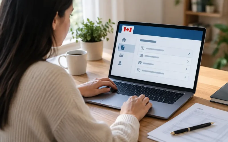 where to find t4 on my cra account