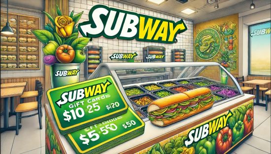How Much Does a Subway Gift Card Cost