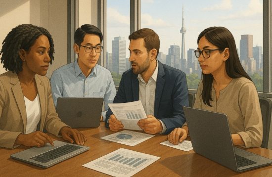 What is the average salary in Canada compared to 70000