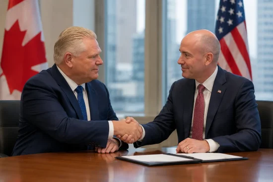 What Is the Latest Doug Ford Ontario Trade Deal