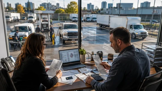 What should businesses do during the fuel-tax suspension