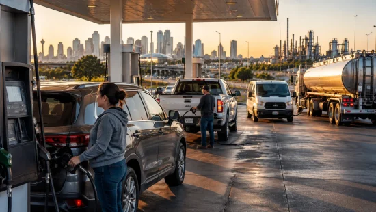 Why might petrol prices not fall by exactly 10 cents